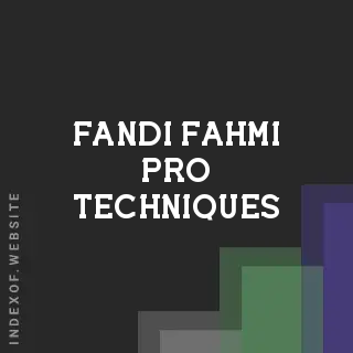 Fandi Fahmi Pro Techniques | Indexof