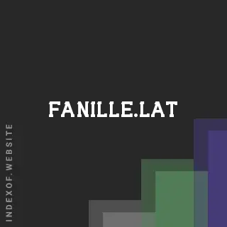 fanille.lat by Srishti Banerjee site -  Indexof