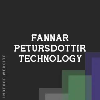 Fannar Petursdottir Technology | Indexof