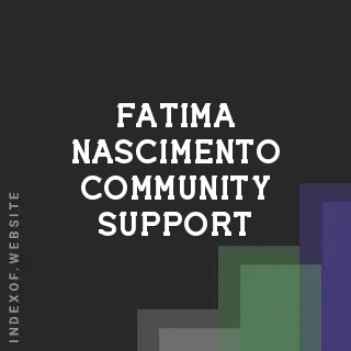 Fatima Nascimento Community Support | Indexof