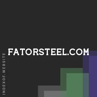 fatorsteel.com by Roosa Selanne site -  Indexof