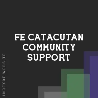 Fe Catacutan Community Support | Indexof