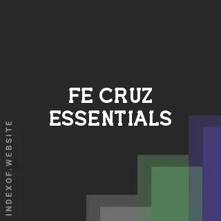 Fe Cruz Essentials | Indexof