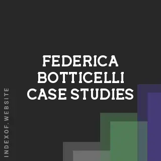 Federica Botticelli Case Studies | Indexof