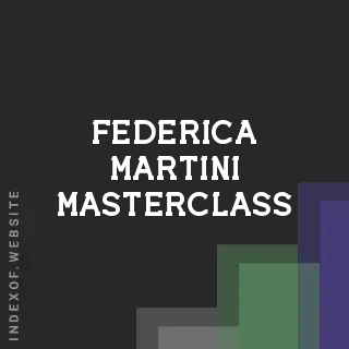 Federica Martini Masterclass | Indexof