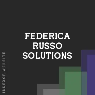 Federica Russo Solutions | Indexof