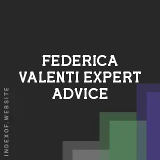 Federica Valenti Expert Advice | Indexof