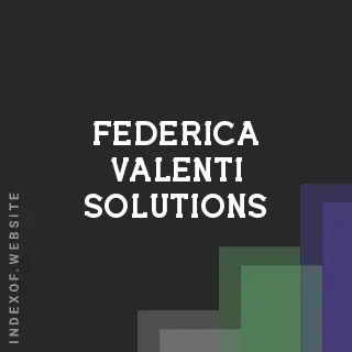 Federica Valenti Solutions | Indexof