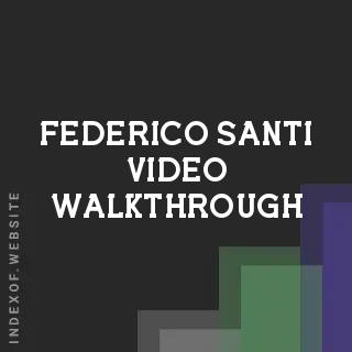 Federico Santi Video Walkthrough | Indexof