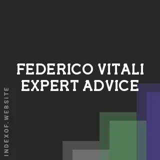 Federico Vitali Expert Advice | Indexof