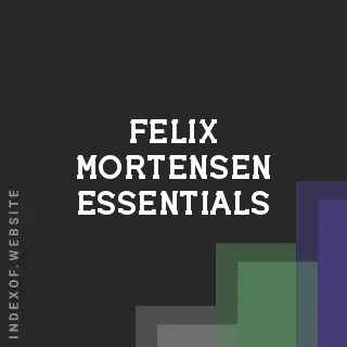 Felix Mortensen Essentials | Indexof
