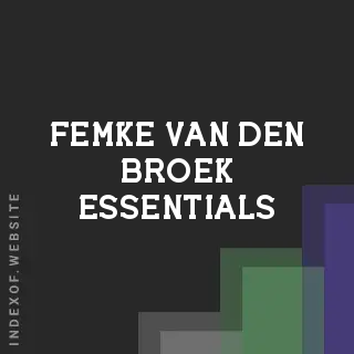 Femke van den Broek Essentials | Indexof