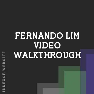 Fernando Lim Video Walkthrough | Indexof