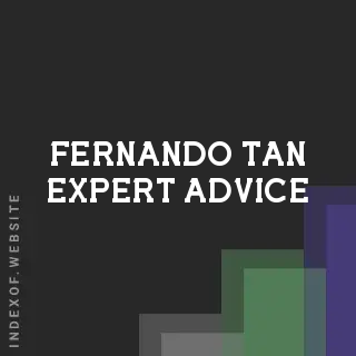 Fernando Tan Expert Advice | Indexof