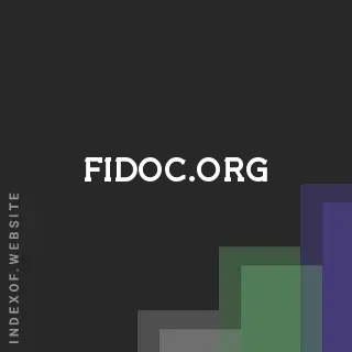 fidoc.org by Sherman Phua site -  Indexof