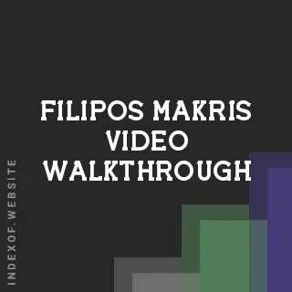 Filipos Makris Video Walkthrough | Indexof