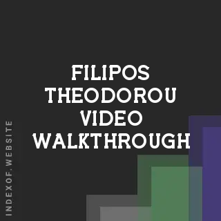 Filipos Theodorou Video Walkthrough | Indexof