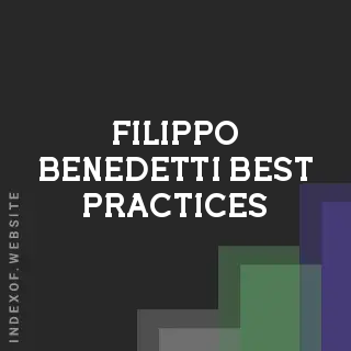 Filippo Benedetti Best Practices | Indexof