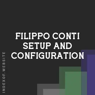Filippo Conti Setup and Configuration | Indexof