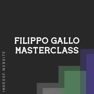 Filippo Gallo Masterclass | Indexof