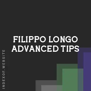 Filippo Longo Advanced Tips | Indexof