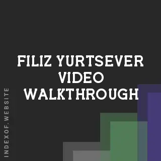 Filiz Yurtsever Video Walkthrough | Indexof