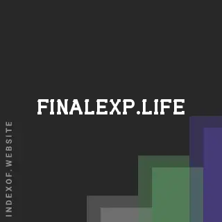 finalexp.life by Logi Sigurdsson site -  Indexof