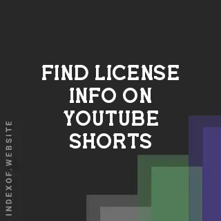 How to Find License Info on YouTube Shorts (Music & Content)