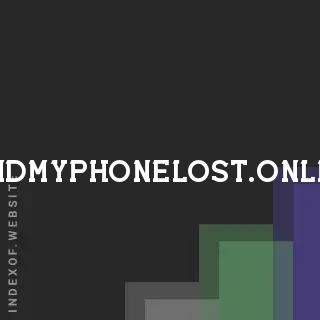 findmyphonelost.online by Ying-chieh Kuo site -  Indexof