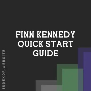 Finn Kennedy Quick Start Guide | Indexof