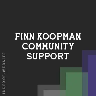 Finn Koopman Community Support | Indexof