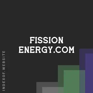 fission-energy.com by Hans de Groot site -  Indexof