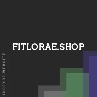 fitlorae.shop by Corina Parvu site -  Indexof