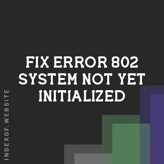 Fix Error 802: System Not Yet Initialized on NVIDIA DGX | Ubuntu Guide