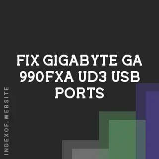Fix Gigabyte GA-990FXA-UD3 USB Ports on Ubuntu: IOMMU & USB 3.0 Guide