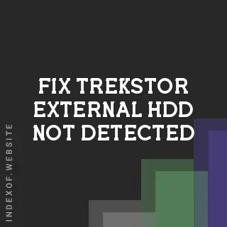 Fix TrekStor External HDD Not Detected in Ubuntu 24.04