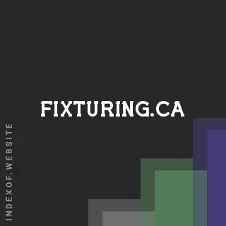 fixturing.ca by Ursula van de Weg site -  Indexof