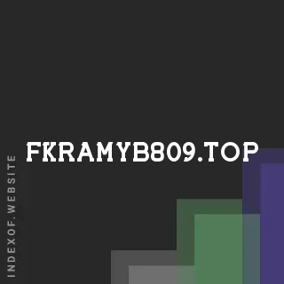 fkramyb809.top by Dora Larsdottir site -  Indexof