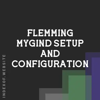 Flemming Mygind Setup and Configuration | Indexof