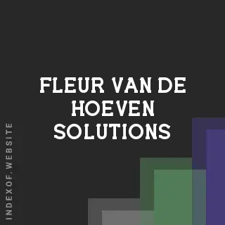 Fleur van de Hoeven Solutions | Indexof
