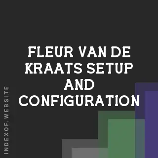 Fleur van de Kraats Setup and Configuration | Indexof