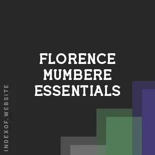 Florence Mumbere Essentials | Indexof