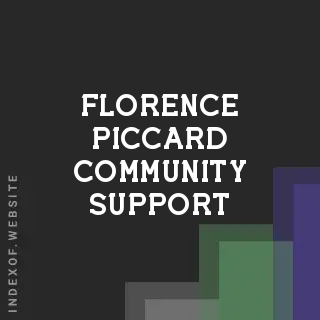 Florence Piccard Community Support | Indexof