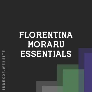 Florentina Moraru Essentials | Indexof
