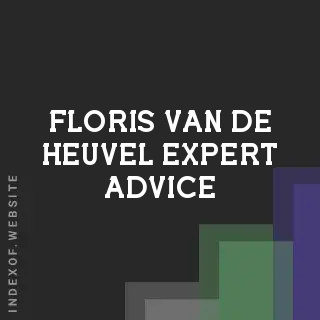 Floris van de Heuvel Expert Advice | Indexof