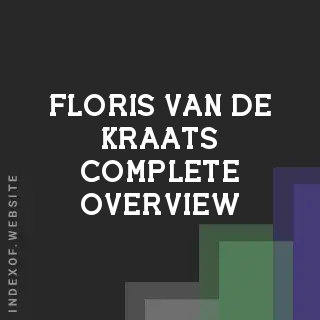 Floris van de Kraats Complete Overview | Indexof