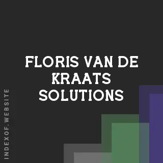 Floris van de Kraats Solutions | Indexof