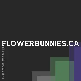 flowerbunnies.ca by Bohdana Bereza site -  Indexof