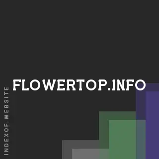 flowertop.info by Kaya Hamilton site -  Indexof