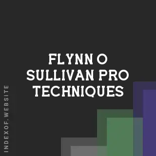 Flynn O Sullivan Pro Techniques | Indexof